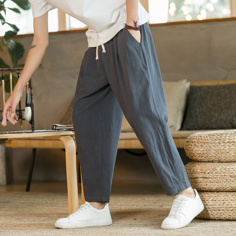 WW | Bequeme Männerhose Mit Kordelzug