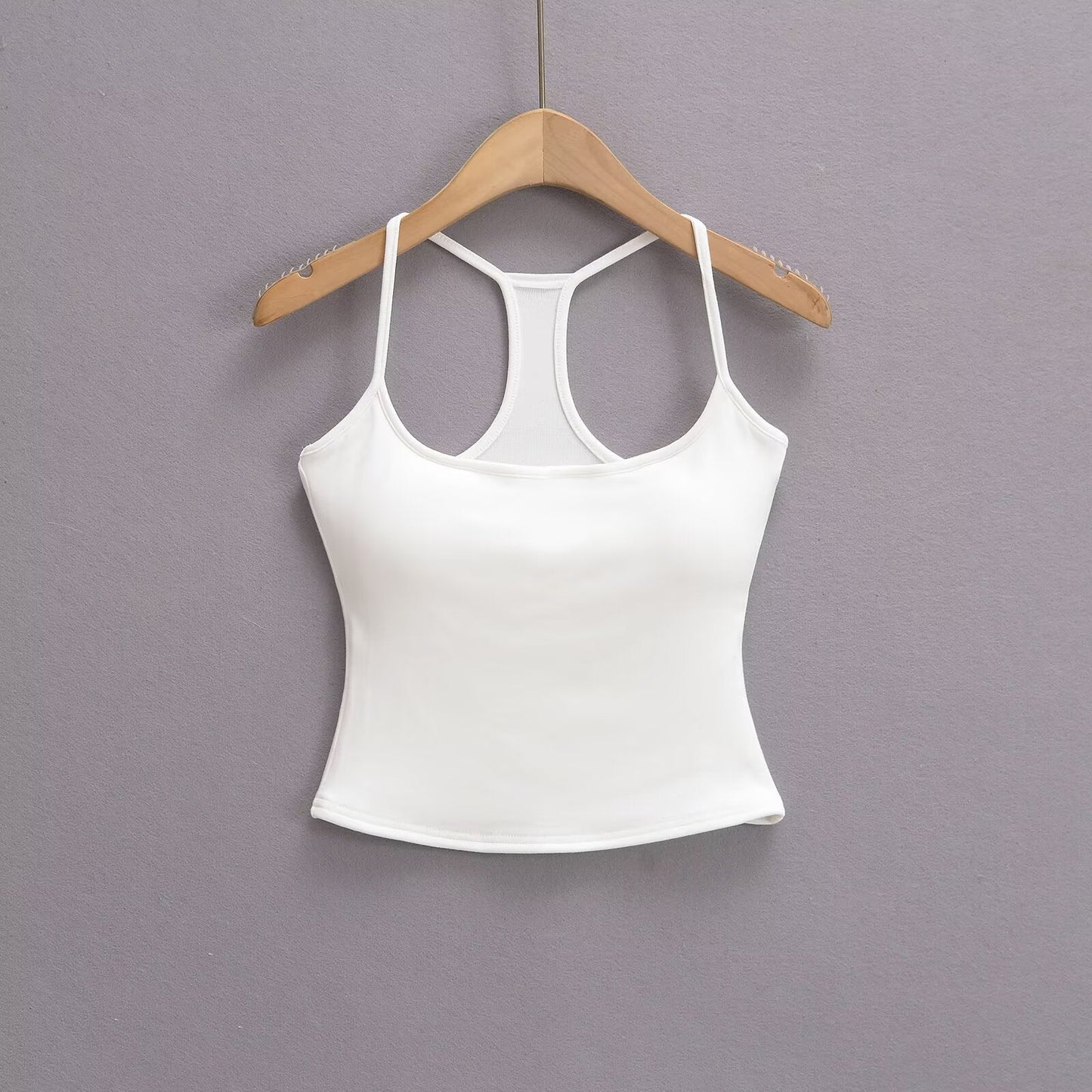 Damen Sportliches Trägershirt mit atmungsaktivem Material und deportivo Design WW