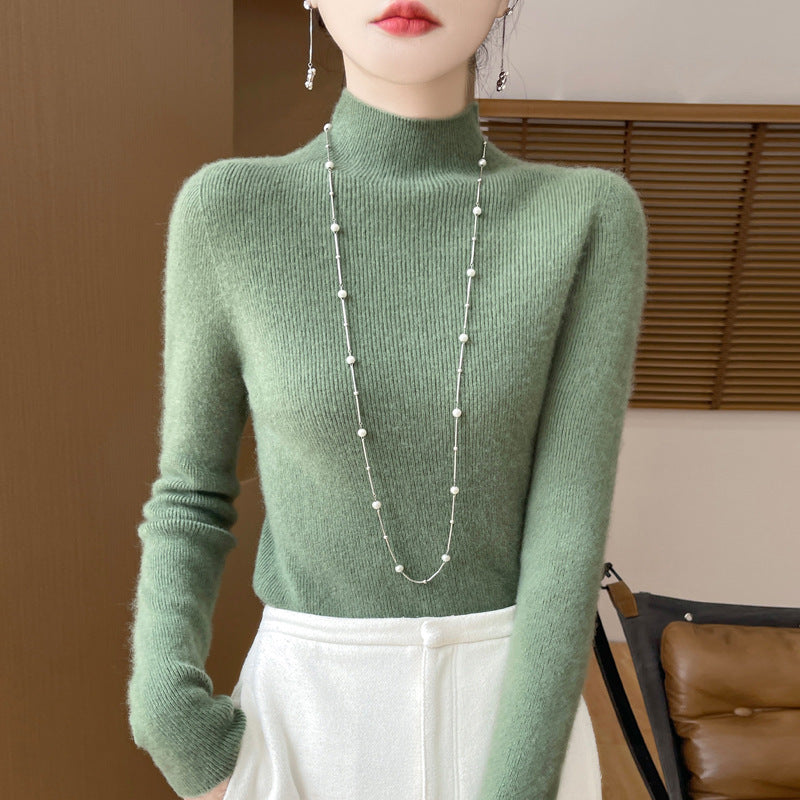WW | Elegant Embroidered Floral Knit Pullover For Women