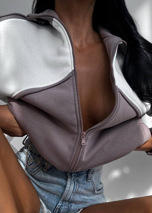 WW | Panel-Zipper-Jacke