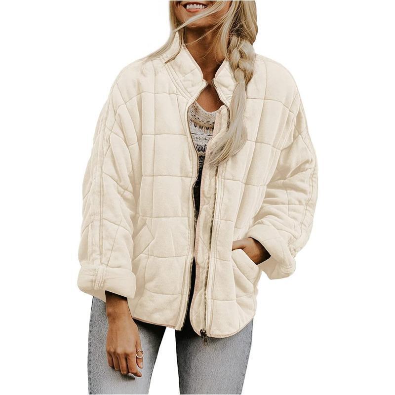 WW | Damen Gequiltete Jacke Casual Stil
