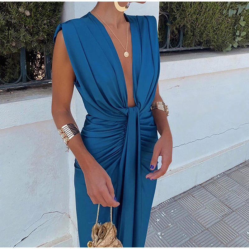 Crocetta™ | Elegant Dress with Cut-out