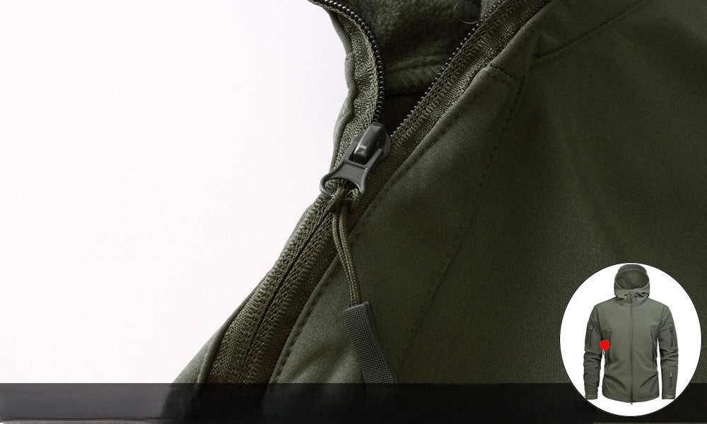 WW | Softshell Fleece Winter Mountaineering Jacket