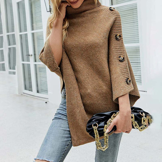 WW | Plain Knit Sweater with Comfort