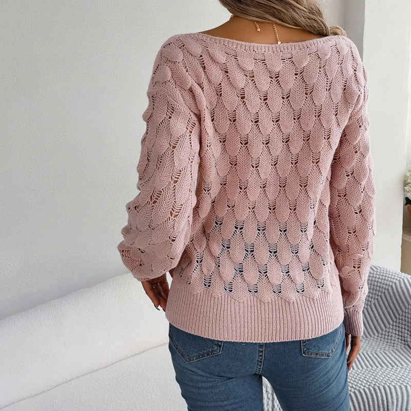 WW | High-Neck Sweater with Elegant Design