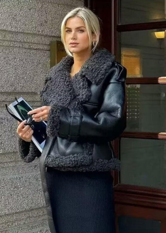 WW | Shearling-Lined Pilot Jacket
