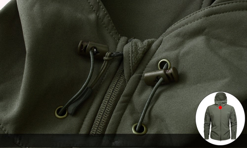 WW | Softshell Fleece Winter Mountaineering Jacket