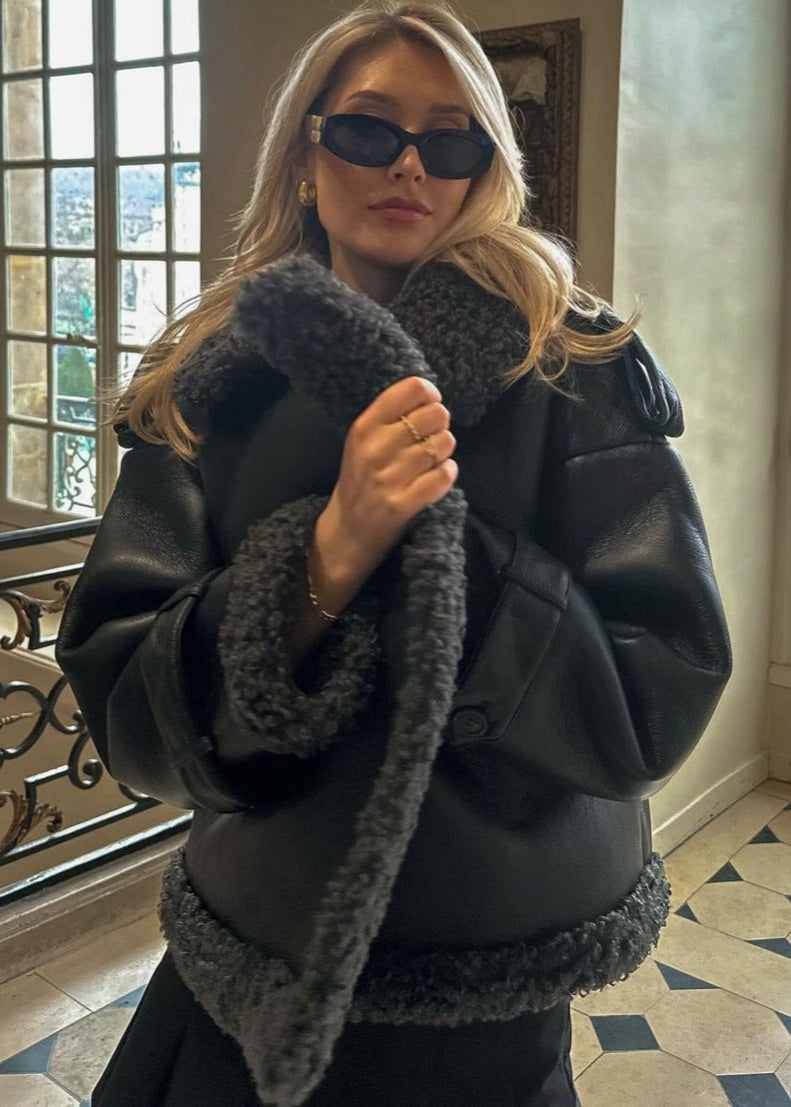 WW | Shearling-Lined Pilot Jacket