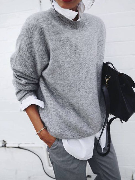 Modern and comfortable everyday sweater