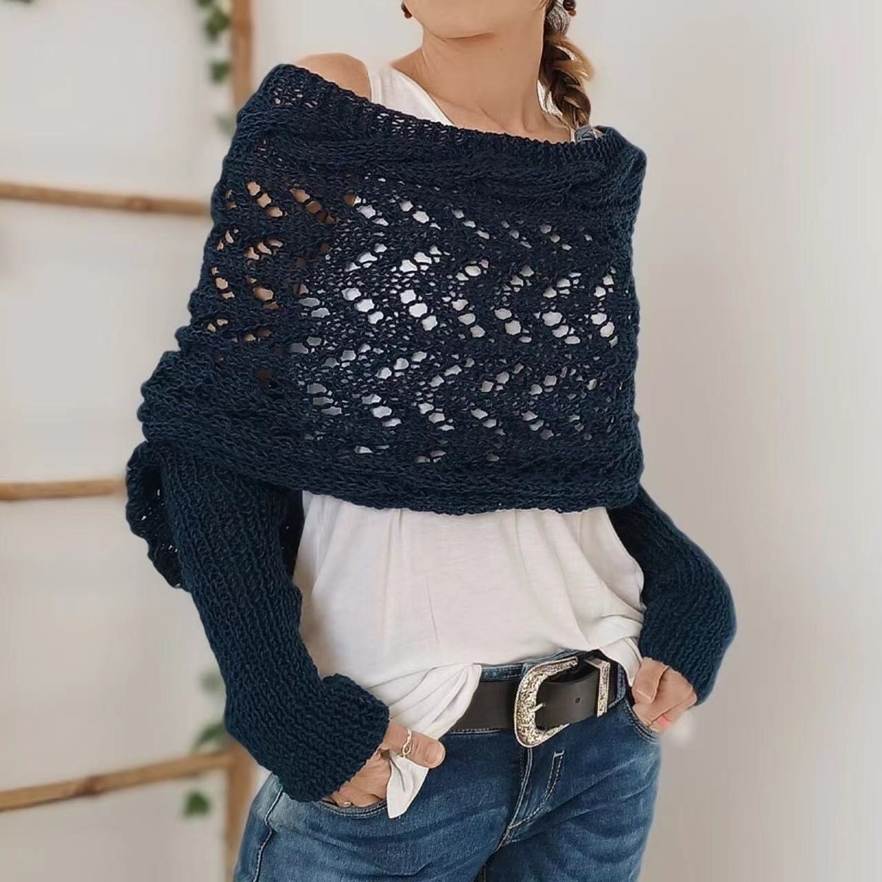 WW | Scarf - elegant women's woven wrap