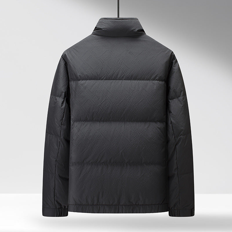 WW | Down Jacket Regular Fit Padded High Collar Snap Fastening