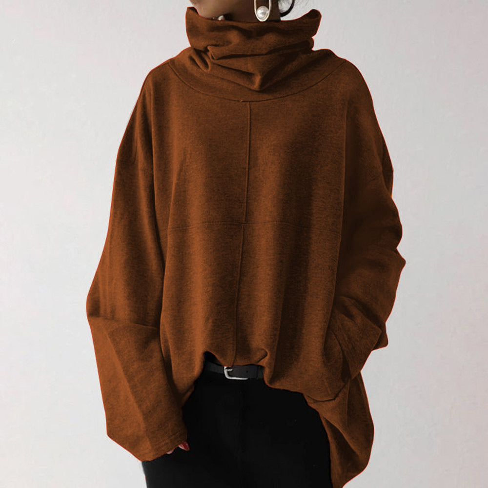 WW | Trendy solid-color turtleneck sweater
