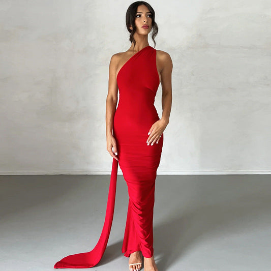 WW | Sexy Rückenfrei Slim Fit Ärmellos Elegante Abendkleid