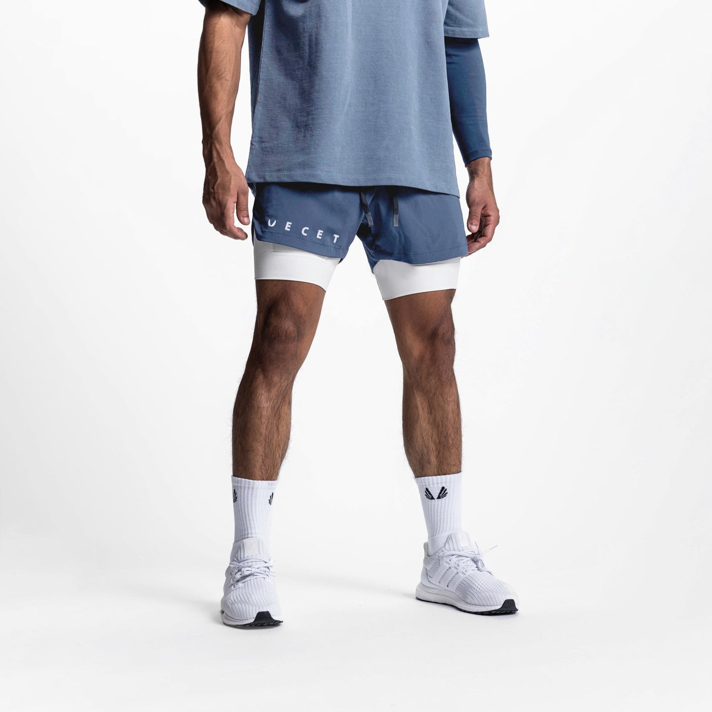 WW | Doppellagige Shorts mit Tasche