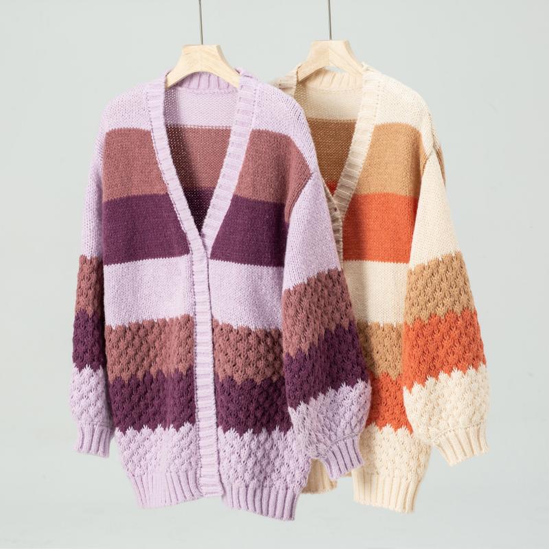 WW | Elegante Strickjacke Für Damen Mit Feinem Muster
