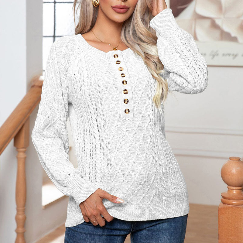 WW | Pullover Aus Gedrehtem Strick für Damen