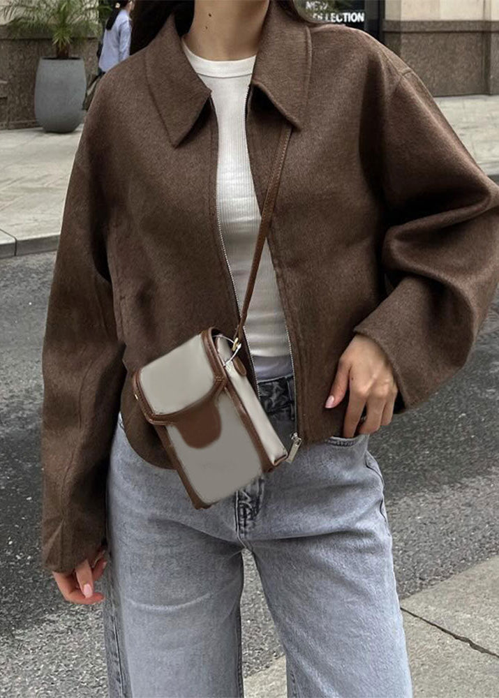 WW | Zip-Front Wool Jacket