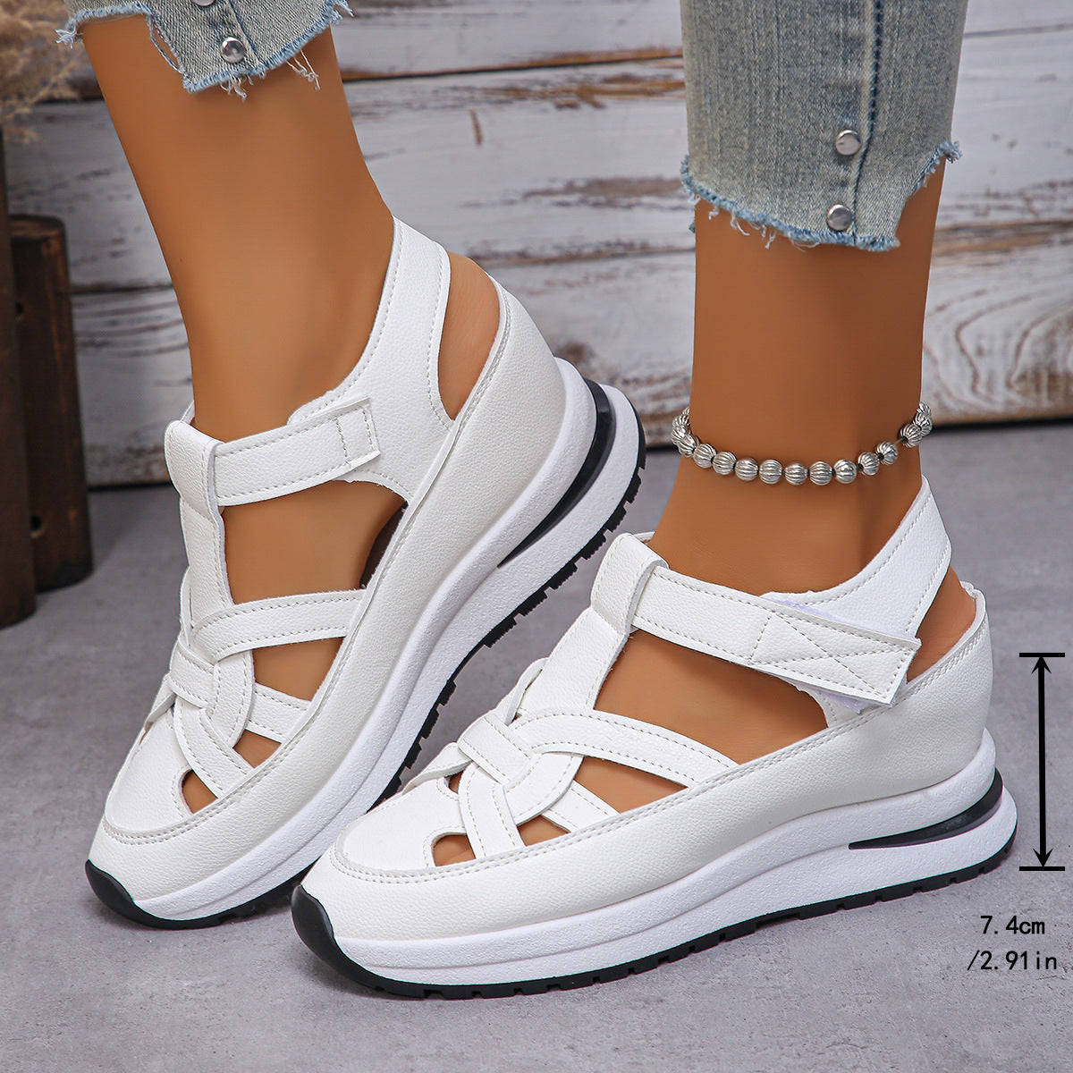Alysson | Fashionable Orthopedic Velcro Sandals