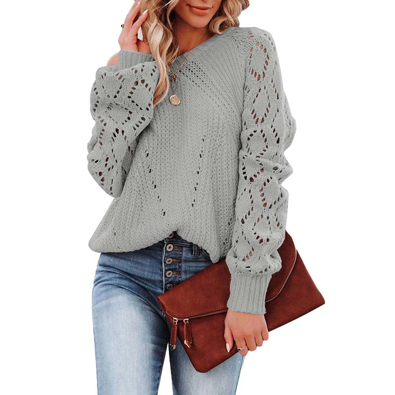 WW | Women's patterned high-neck sweater