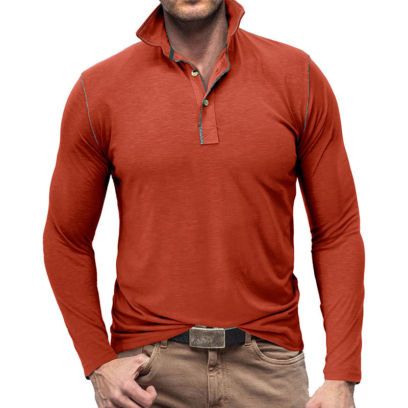 WW | Pique Pullover Slim Fit Soft Cotton Feel Long Sleeve Stylish Fit
