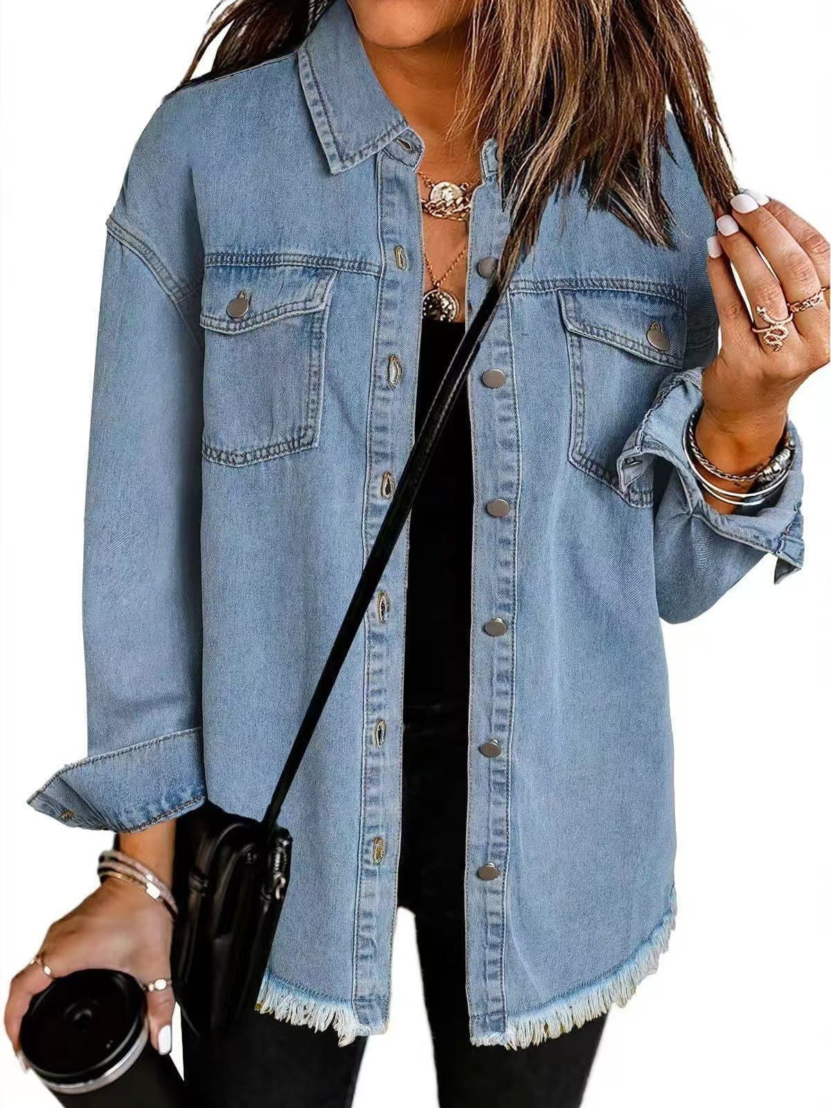 Lizzo™ | Casual Fringed Jacket
