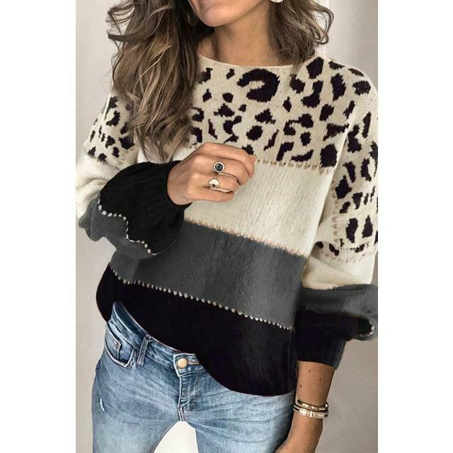 WW | Patchwork Gedruckt Leopard
