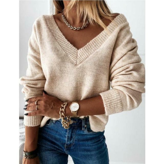 WW | Lässiger Strickpullover für Damen mit Komfort