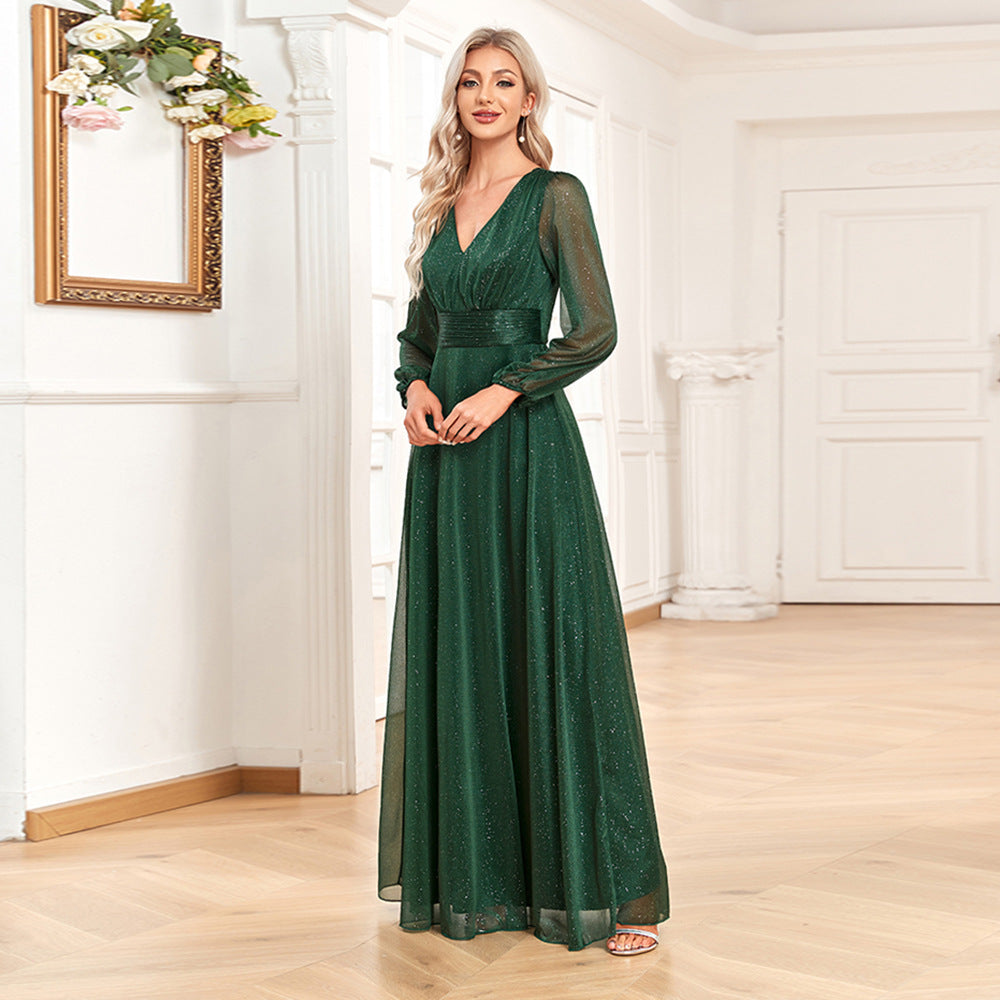 WW | Cocktail Abendkleid Kor Kostüme Plus Size Lang Gastgeber Solo Grünes Kleid