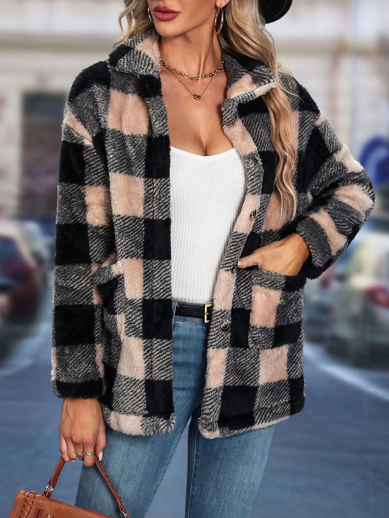 WW | Button-Up Shacket - Gemütliches Schicht-Essential - Weicher Flanell-Mix - Lässige Herbst- & Winterbekleidung