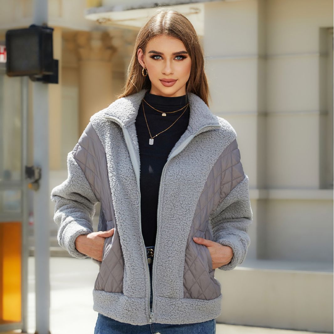 WW | Fleece-Jacke - Ultra-weicher Komfort - Gemütlicher Sherpa-Mix - Lässige Winteroberbekleidung