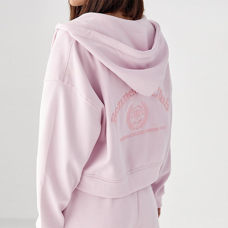 Damen lässiges Sweatshirt- und Jogginghose-Set WW