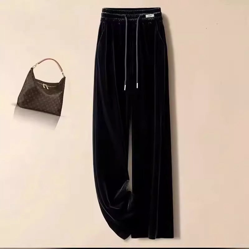 WW | Trendy Velvet Baggy Casual