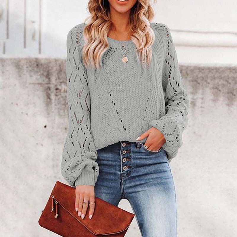 WW | Women's patterned high-neck sweater
