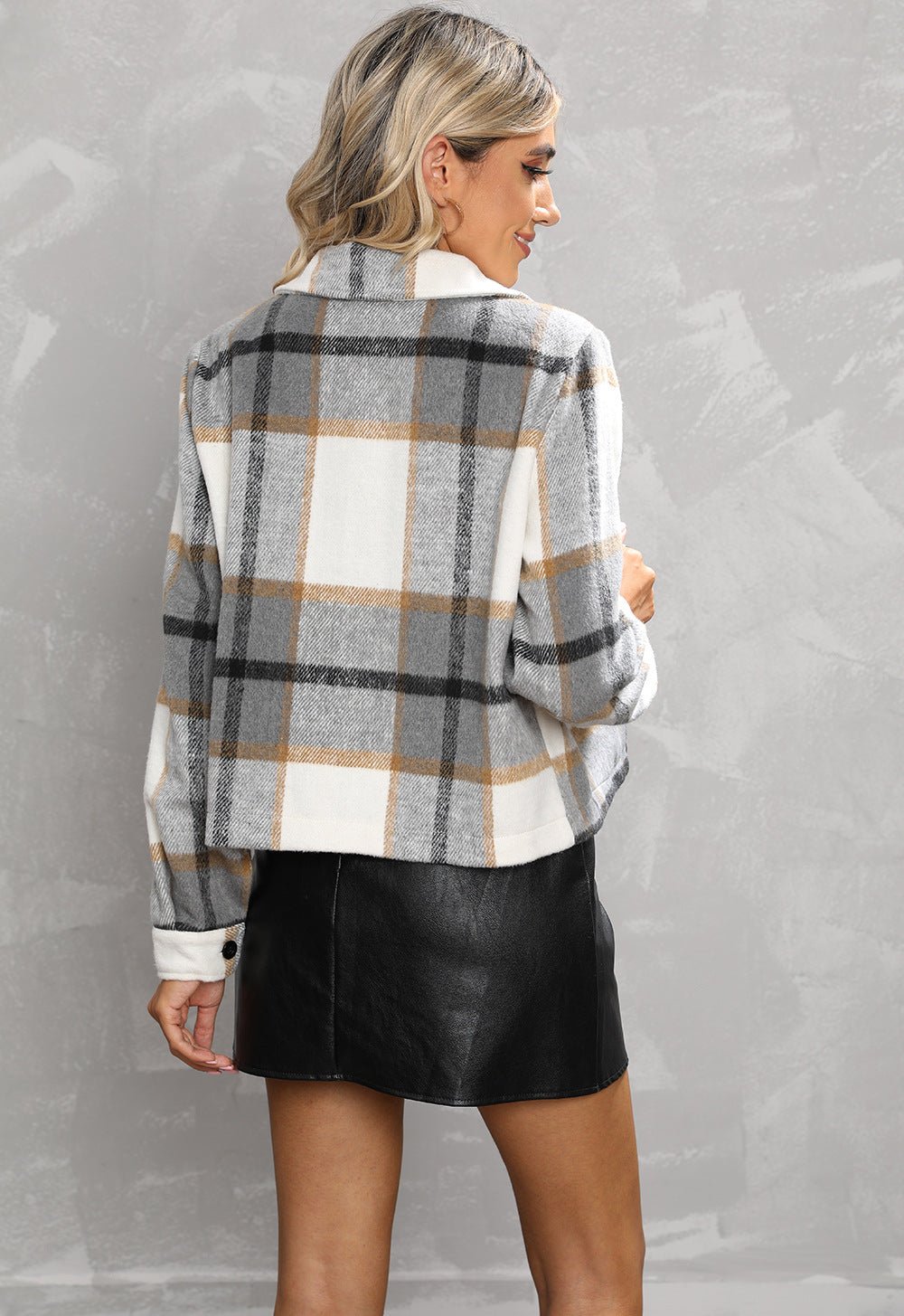 WW | Flanell Shacket - Übergroße Knopfleistenjacke - Gemütlich & Trendy - Herbst & Winter Schichtung