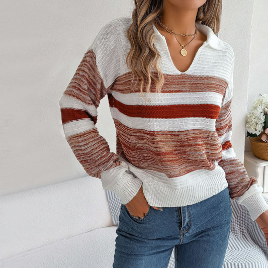 WW | Striped Knitted Sweater for a Timeless Look