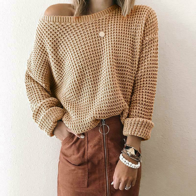 WW | Lässiger Fester Pullover