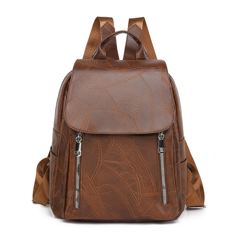 WW | Diebstahlsicherer Lederrucksack Für Damen