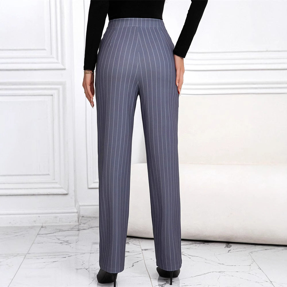 WW | elegant striped business trousers