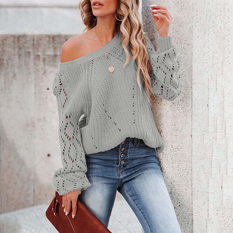 WW | Women's patterned high-neck sweater