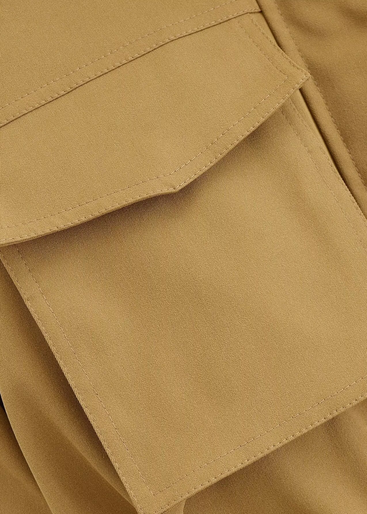 WW | Chic - High-Collar Cargo Jacket