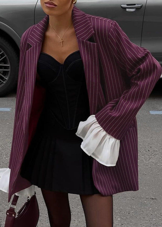 WW | Nadelstreifen Blazer mit Statement Ärmeln