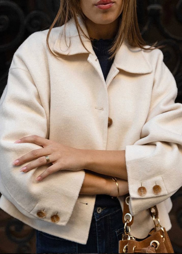 WW | Grace - Kurz geschnittene Wollmischjacke