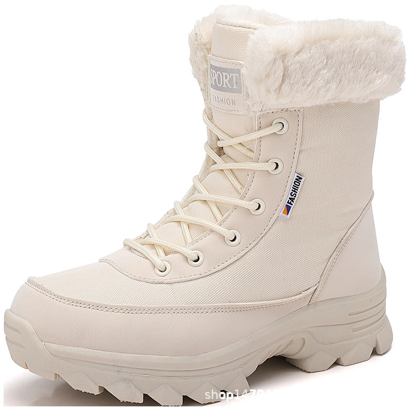 Women's Thermal Winter Boots with Insulating Lining and Non-Slip Sole WW
