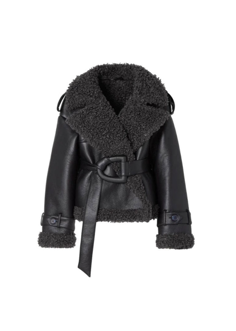 WW | Shearling-Lined Pilot Jacket