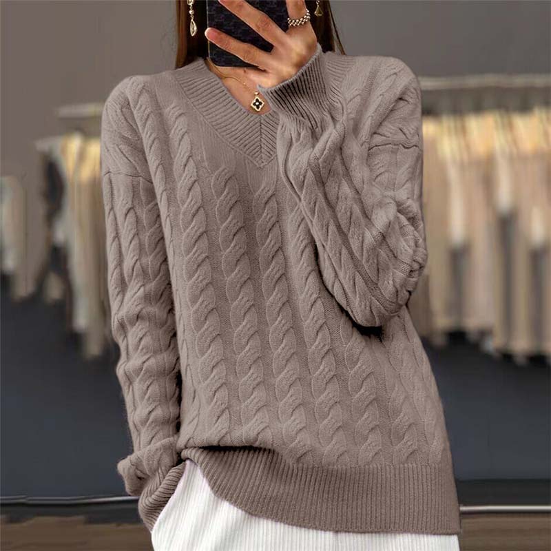 WW | Pullover Aus Gedrehtem Strick