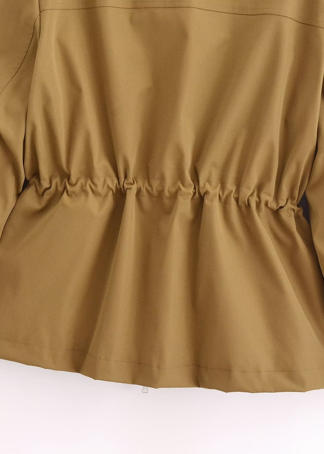 WW | Chic - High-Collar Cargo Jacket