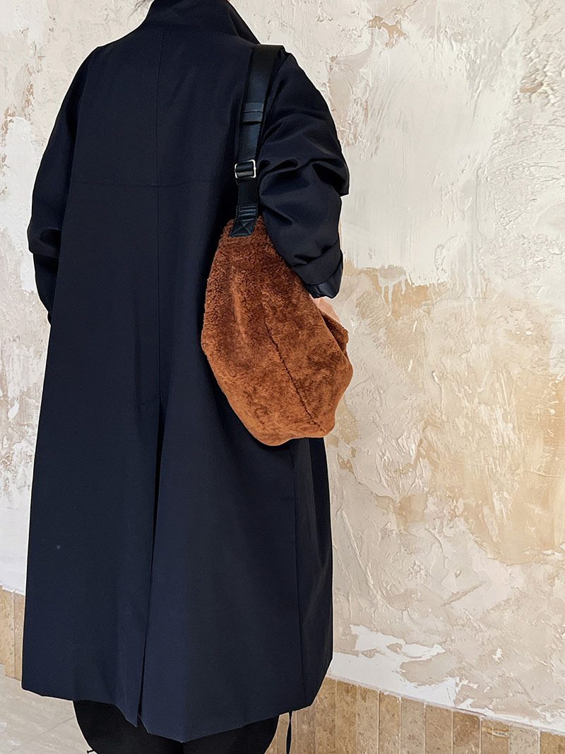 WW | langer Trenchcoat - Minimalistisch & Entspanntes Fit - Offenes Vorderdesign - Herbst & Winter Oberbekleidung