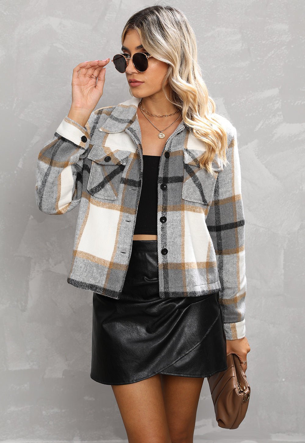 WW | Flanell Shacket - Übergroße Knopfleistenjacke - Gemütlich & Trendy - Herbst & Winter Schichtung
