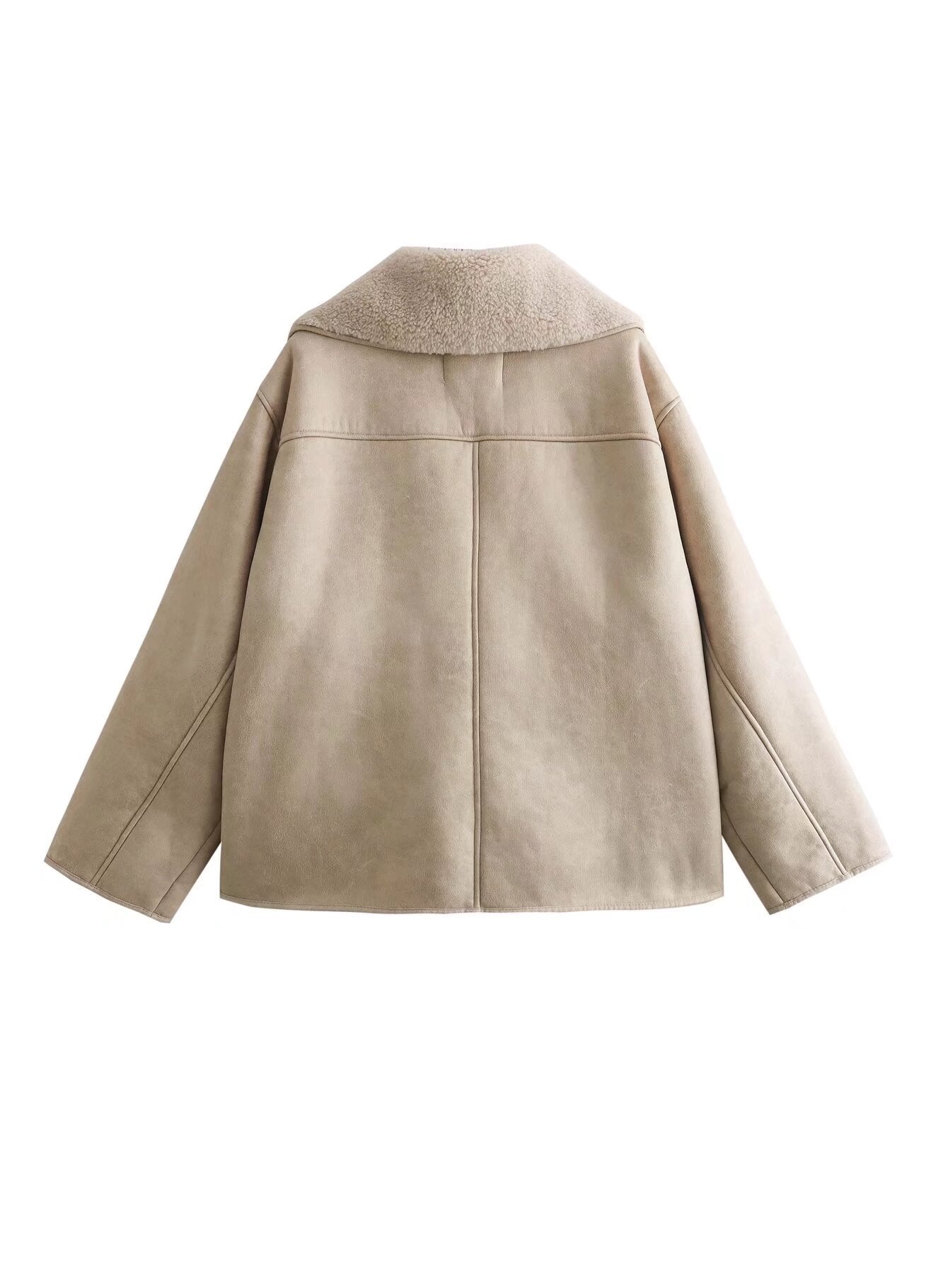 WW | Classic Short Leather Jacket for Women