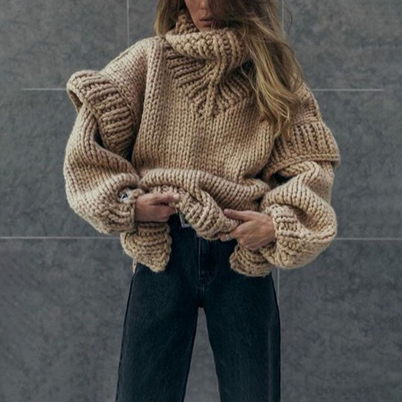 WW | Übergroßer Lässiger Pullover